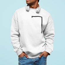 Load image into Gallery viewer, Mens Angled Logo Crewneck Sweatshirt - florentclothing store