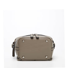 Load image into Gallery viewer, Gray Leather Backpack Purse for Women Convertible Crossbody Bag Medium - florentclothing store
