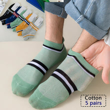 Load image into Gallery viewer, 4/5/10/20/40 Pairs of Solid Color Socks, Soft and Lightweight Ankle