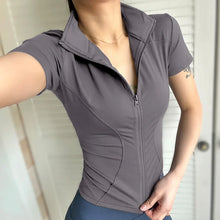 Load image into Gallery viewer, Summer High Quality Waist Slimming Training Tops Women's Quick-drying - florentclothing store