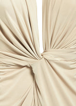 Load image into Gallery viewer, Low Cut Midi Dress
