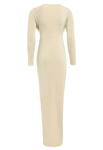 Load image into Gallery viewer, Low Cut Midi Dress