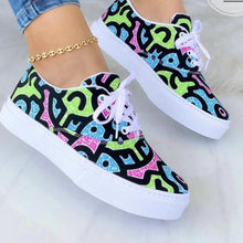 Load image into Gallery viewer, 2022 Fashion Graffiti Women Sneakers Trainers Shoes - florentclothing store