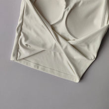 Load image into Gallery viewer, Sexy Short Backless Fixed Chest Pad Sports T-shirt Vest Women's Tight