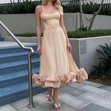 Load image into Gallery viewer, Fashion Suspenders Large Flower Swing Three-dimensional Flower A- Line - florentclothing store