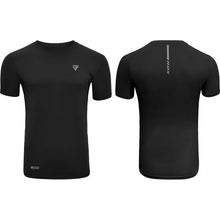 Load image into Gallery viewer, RDX T2 Black Short Sleeves Sweat-Wicking Gym T-Shirt