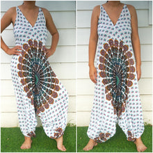 Load image into Gallery viewer, Chakra Hippie Jumpsuits, Boho Rompers, Festival Clothing