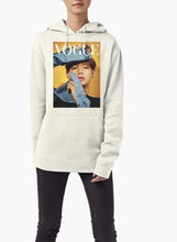 Load image into Gallery viewer, Taehyung Vogue WOMEN HOODIE GRAY - florentclothing store