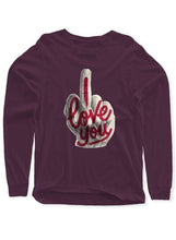 Load image into Gallery viewer, I Love You Full Sleeves T-shirt