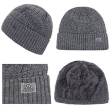 Load image into Gallery viewer, Brand Skullies Beanies Men's Winter Hats For Men Scarf Knitted Hat Cap Winter Hat  X Gorro Bonnet Caps - FlorentClothingStore