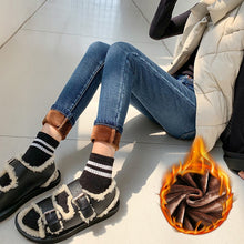 Load image into Gallery viewer, Winter Thick female Velvet Women High Waist Skinny Jeans Simple Fleece Warm Slim fit - florentclothing store