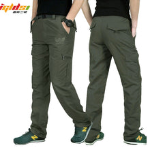 Load image into Gallery viewer, Men's Military Style Cargo Pants  Summer Waterproof Breathable M Trousers Joggers Army Pockets - FlorentClothingStore