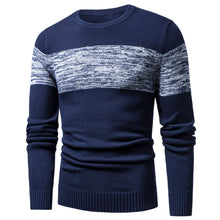 Load image into Gallery viewer, Luulla Men Autumn Spring New Casual Knitted Cotton Pattern Sweaters Pullover Men - florentclothing store