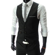 Load image into Gallery viewer, 2022 New Arrival Dress Vests For Men Slim Fit  Suit Vest  Waistcoat Gilet - FlorentClothingStore
