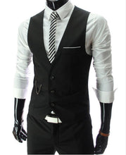Load image into Gallery viewer, 2022 New Arrival Dress Vests For Men Slim Fit  Suit Vest  Waistcoat Gilet - FlorentClothingStore