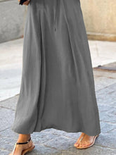 Load image into Gallery viewer, Full Size Solid Color Maxi Shirt Dress Plus Size - florentclothing store 
