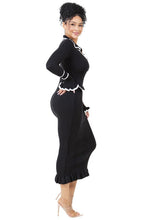 Load image into Gallery viewer, WOMEN FASHION LONG MAXI KNIT DRESS

