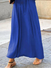 Load image into Gallery viewer, Full Size Solid Color Maxi Shirt Dress Plus Size - florentclothing store 
