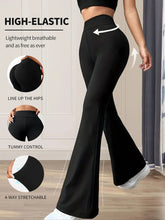 Load image into Gallery viewer, Women&#39;s spring and summer high waisted tight fitting flared pants, - florentclothing store 
