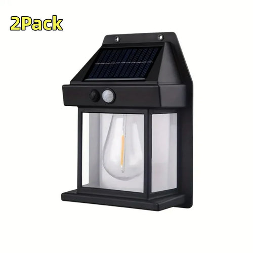 New Solar Tungsten Filament Lamp Outdoor Waterproof Intelligent - florentclothing store 