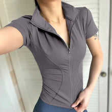 Load image into Gallery viewer, Summer High Quality Waist Slimming Training Tops Women&#39;s Quick-drying - florentclothing store 
