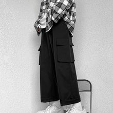Load image into Gallery viewer, Fashion brand Japanese loose straight leg workwear pants for men&#39;s
