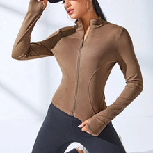 Load image into Gallery viewer, 2024 New Yoga Coat Short Sports Jacket WOMEN&#39;S Fitness Clothes
