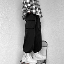 Load image into Gallery viewer, Fashion brand Japanese loose straight leg workwear pants for men&#39;s
