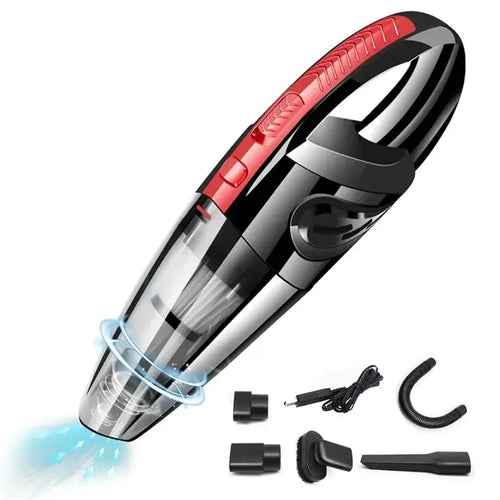 Portable Car Wireless Vacuum Cleaner Powerful Suction Rechargeable - florentclothing store 