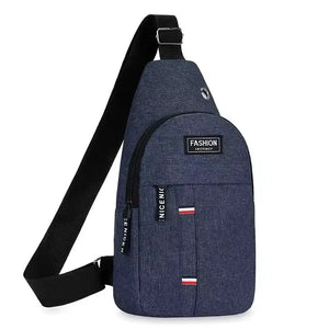 Chest Bag Men's One Shoulder Crossbody Bag Large Capacity Outdoor