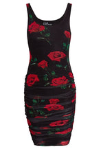 Load image into Gallery viewer, Ruched Bodycon Mini Dress
