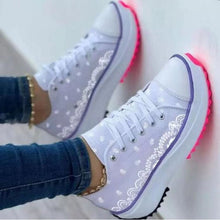 Load image into Gallery viewer, 2022 Pattern Canvas Women Sneakers Casual Sport Shoes
