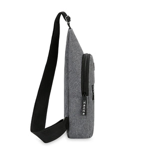Chest Bag Men's One Shoulder Crossbody Bag Large Capacity Outdoor