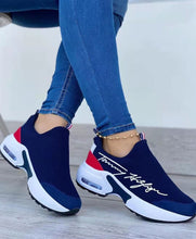 Load image into Gallery viewer, Casual Breathable Wedges Ladies Walking Sneakers Flat Women Shoes
