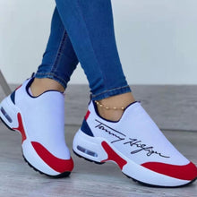Load image into Gallery viewer, Casual Breathable Wedges Ladies Walking Sneakers Flat Women Shoes
