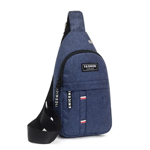 Chest Bag Men's One Shoulder Crossbody Bag Large Capacity Outdoor