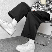Load image into Gallery viewer, Fashion brand Japanese loose straight leg workwear pants for men&#39;s
