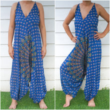 Load image into Gallery viewer, Chakra Hippie Jumpsuits, Boho Rompers, Festival Clothing

