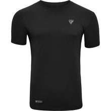 Load image into Gallery viewer, RDX T2 Black Short Sleeves Sweat-Wicking Gym T-Shirt
