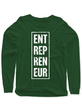 Load image into Gallery viewer, Entrepreneur Vertical Full Sleeves T-shirt.
