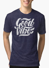 Load image into Gallery viewer, Good Vibes - Feel Good T-Shirt Purple T-shirt
