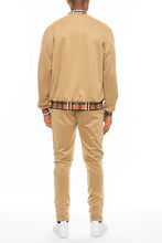 Load image into Gallery viewer, Checkered Detail Track Jacket Set
