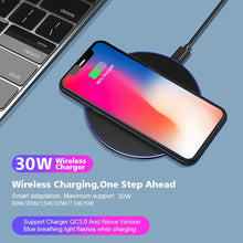 Load image into Gallery viewer, Dragon W9 30W Wireless Charging Pad
