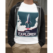 Load image into Gallery viewer, Mens Space Rocket T-Shirt
