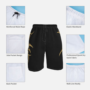 Sepultura Beach Shorts Men Beach Pants Swim Trunks Sepultura Sepultura Band Music Derrick Green - FlorentClothingStore 