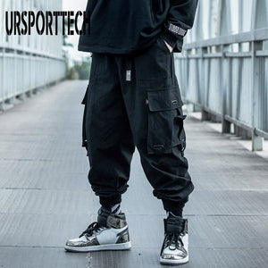 Cargo Pants Men Hip Hop Harem Pant Streetwear Harajuku Track Jogger Sweatpant Cotton - FlorentClothingStore 