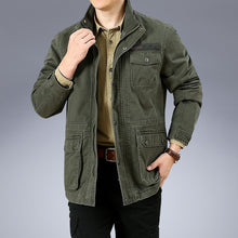 Load image into Gallery viewer, Large Size M-6XL 2022 Spring Autumn Men&#39;s Military Casual Style 100% Cotton Khaki - FlorentClothingStore 
