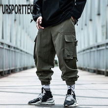 Load image into Gallery viewer, Cargo Pants Men Hip Hop Harem Pant Streetwear Harajuku Track Jogger Sweatpant Cotton - FlorentClothingStore 
