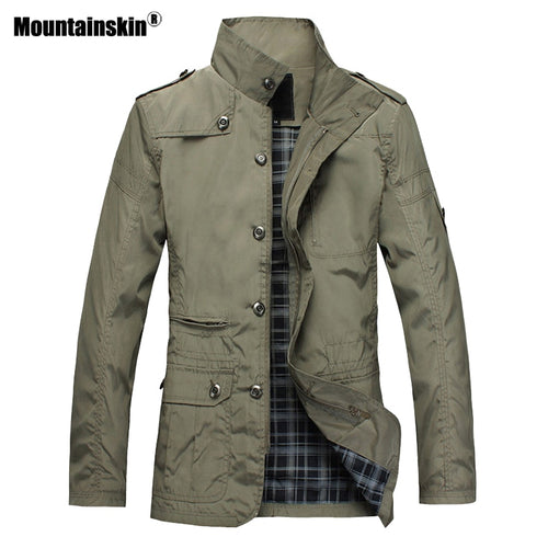 Mountainskin Men's Thin Jackets Hot Sell Casual Wear Korean Comfort Windbreaker - FlorentClothingStore 