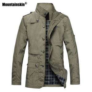 Mountainskin Men&#39;s Thin Jackets Hot Sell Casual Wear Korean Comfort Windbreaker - FlorentClothingStore 